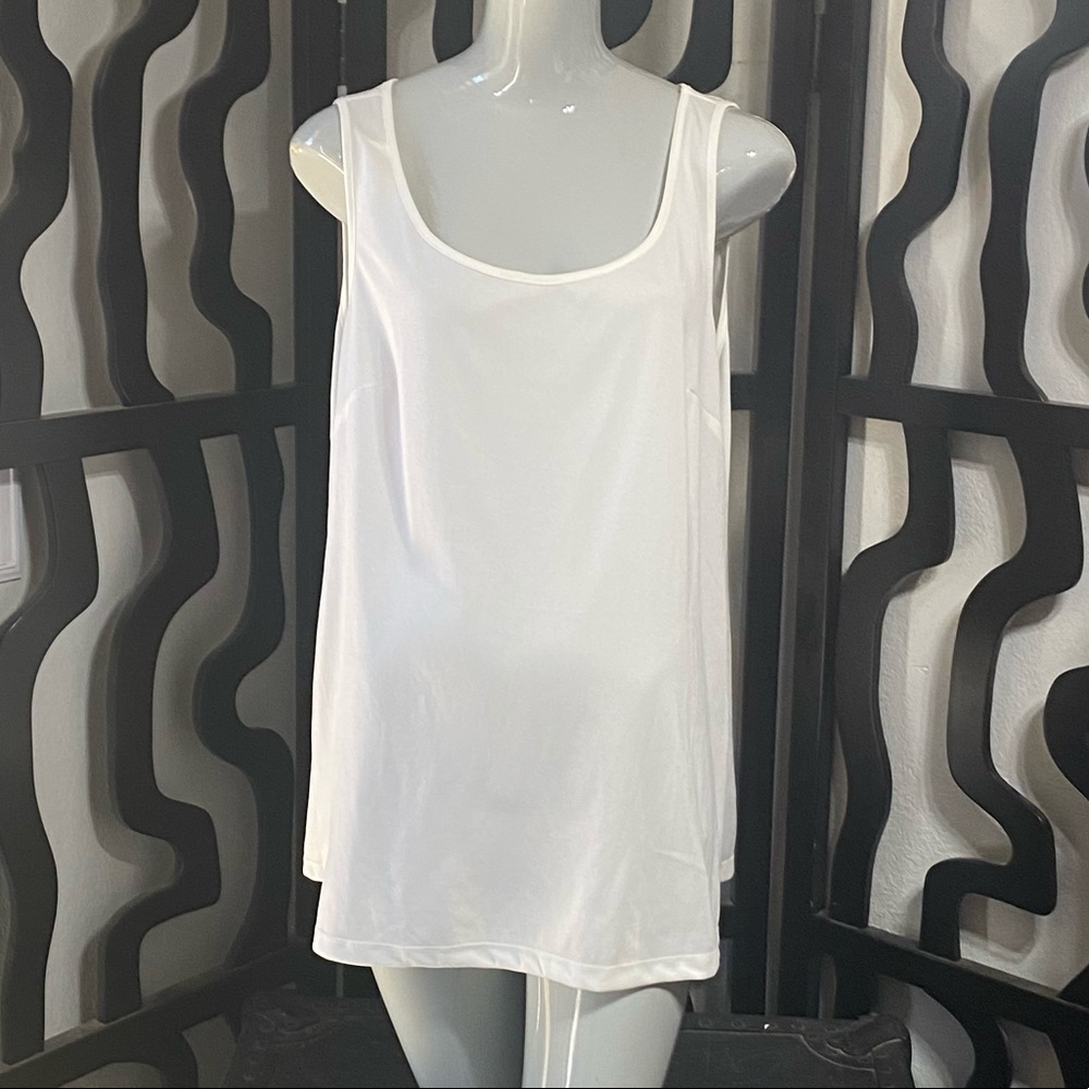 Dressbarn White Tank Top